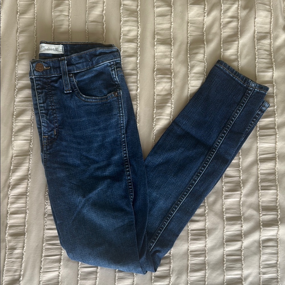 Madewell Blue Skinny Jeans Classic Fit